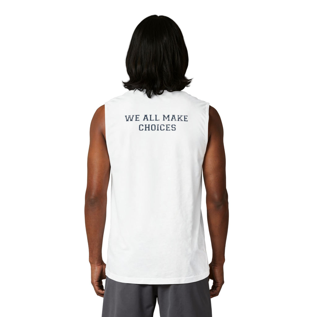 WAMC Muscle Tank — 'We All Make Choices' Graphic Tank Top