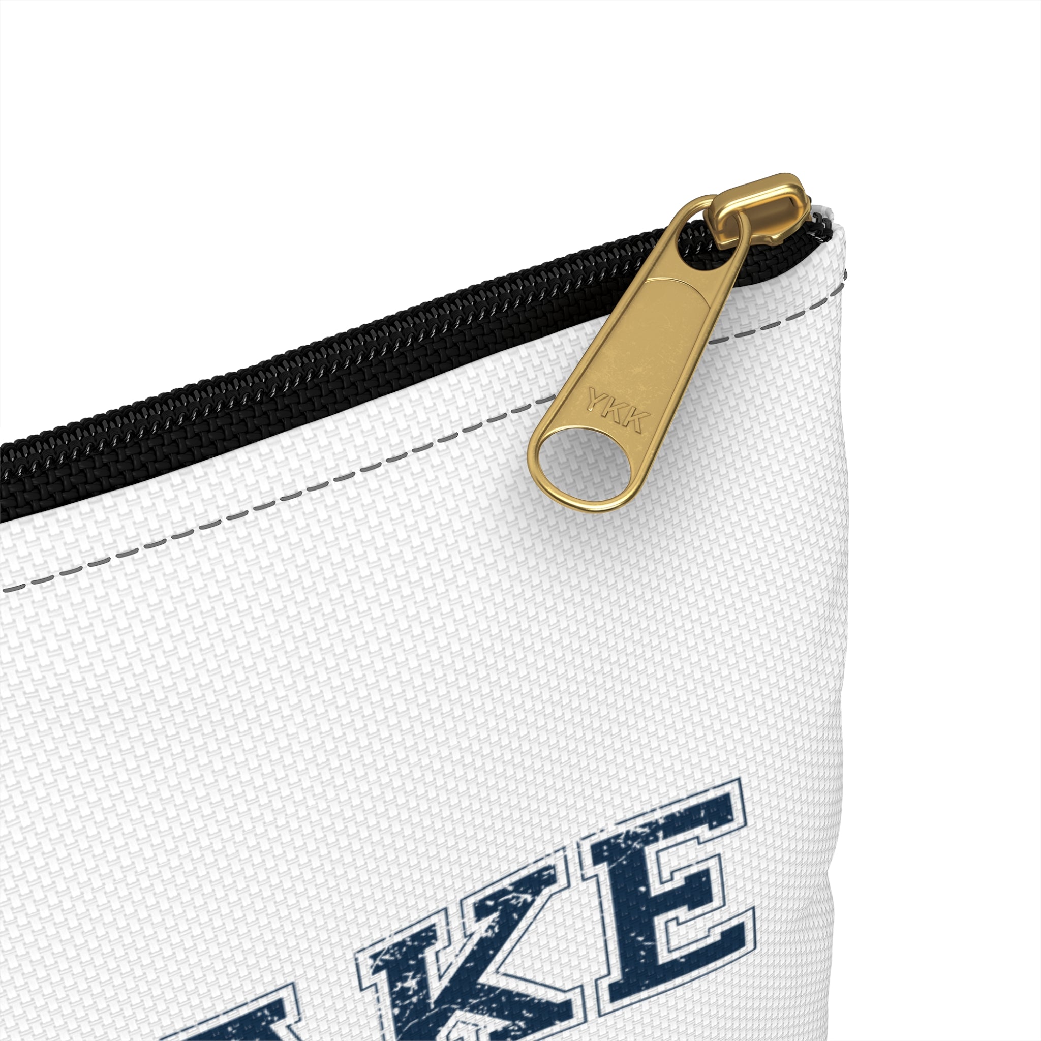 Accessory Pouch — "We All Make Choices" Motivational Zip Pouch