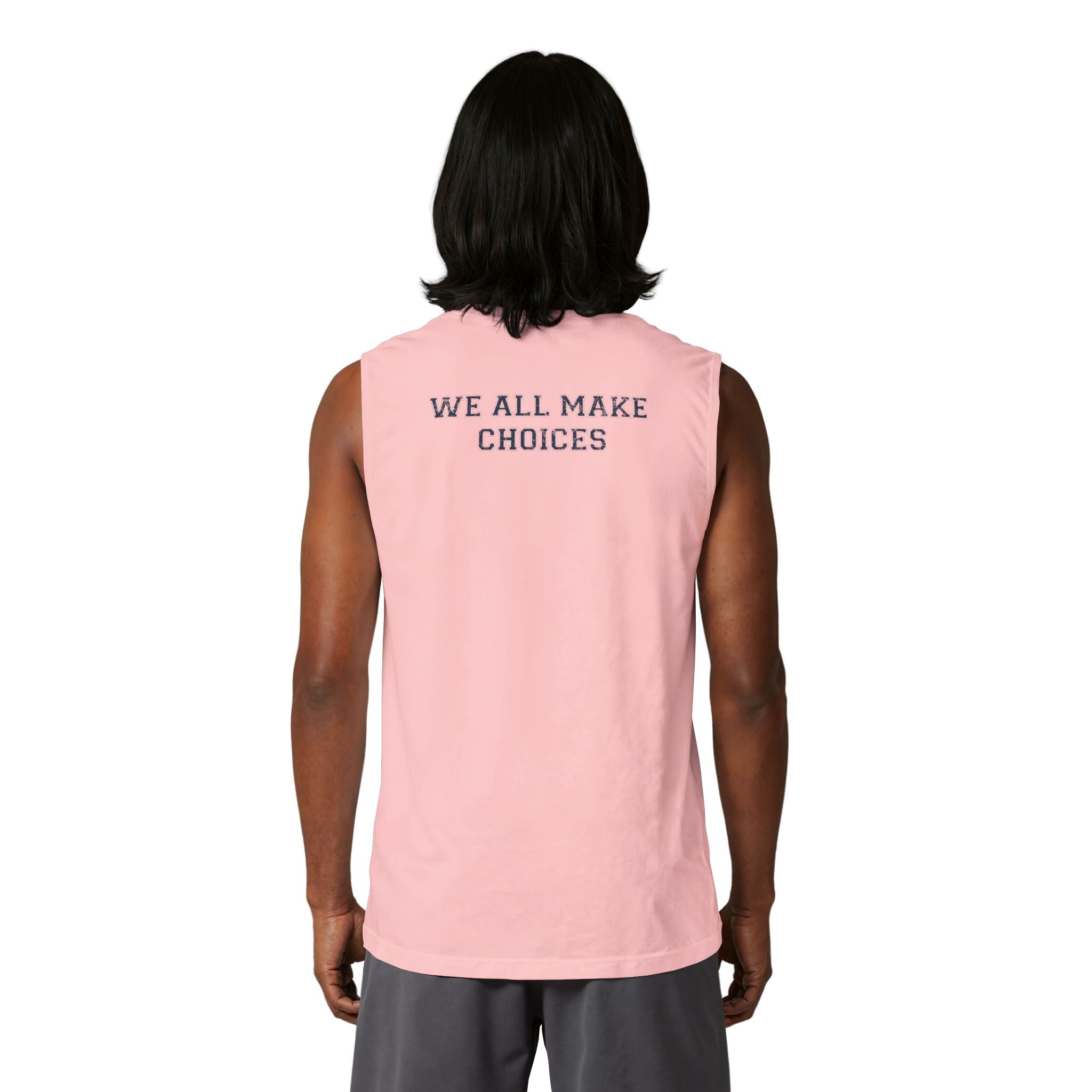 WAMC Muscle Tank — 'We All Make Choices' Graphic Tank Top