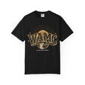 WAMC Retro Sunburst Tee — "we all make choices" Graphic T-Shirt