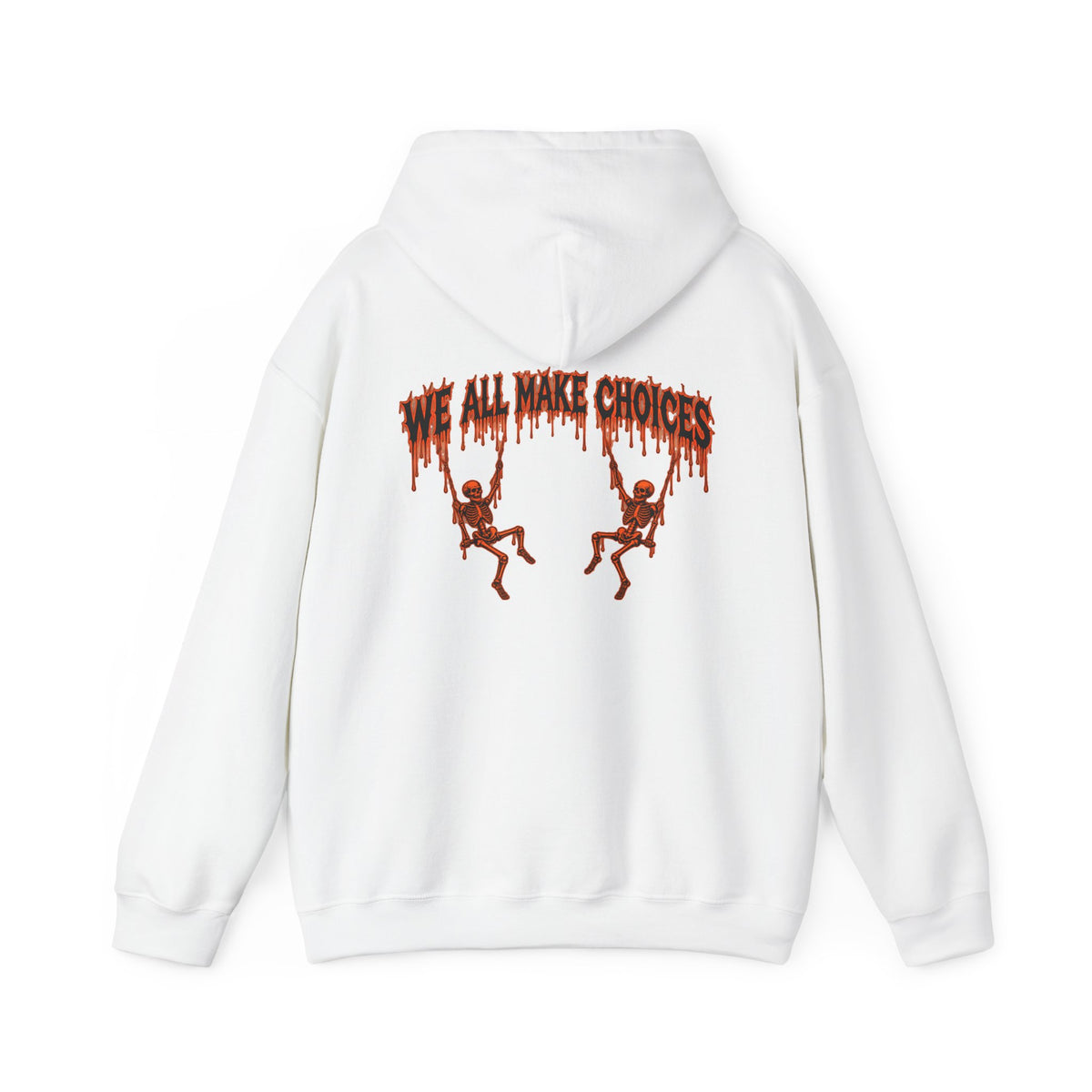 'WAMC' Dripping Skull Graphic Hoodie