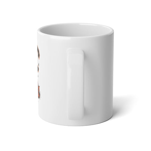 20oz Jumbo Mug — 'Warmth' Skeleton Fall Coffee Cup (We All Make Choices)