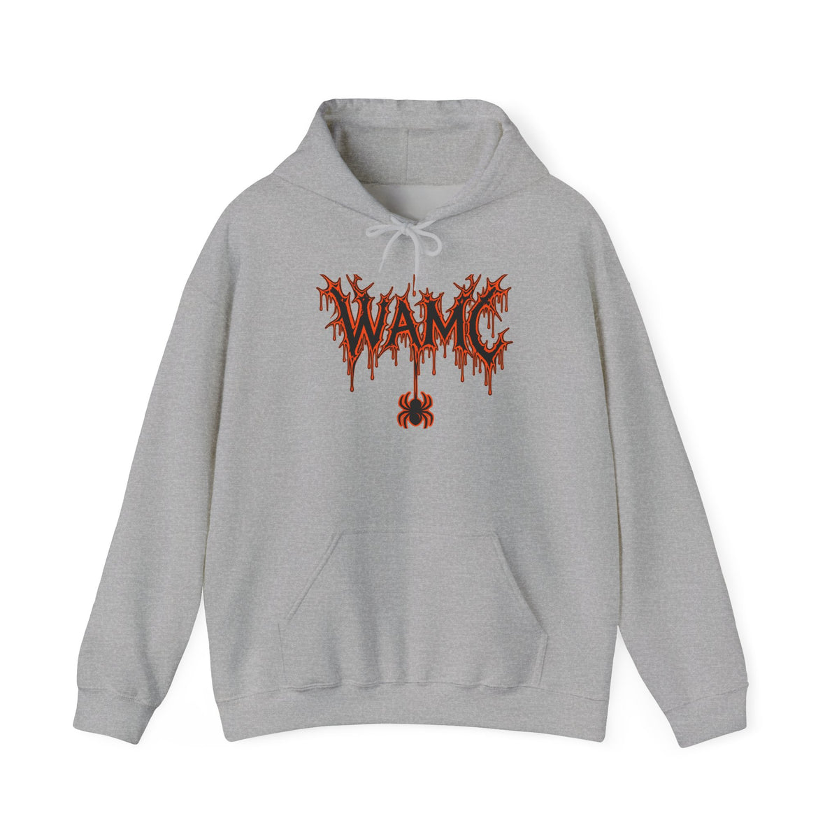 'WAMC' Dripping Skull Graphic Hoodie