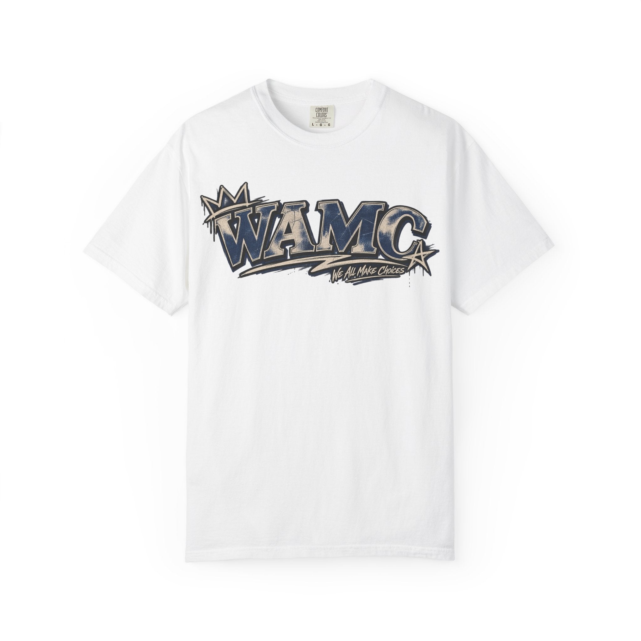 WAMC Retro Script Logo T-Shirt — Vintage Sports Graphic Tee