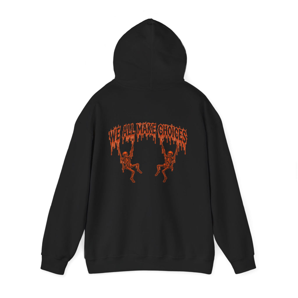 'WAMC' Dripping Skull Graphic Hoodie