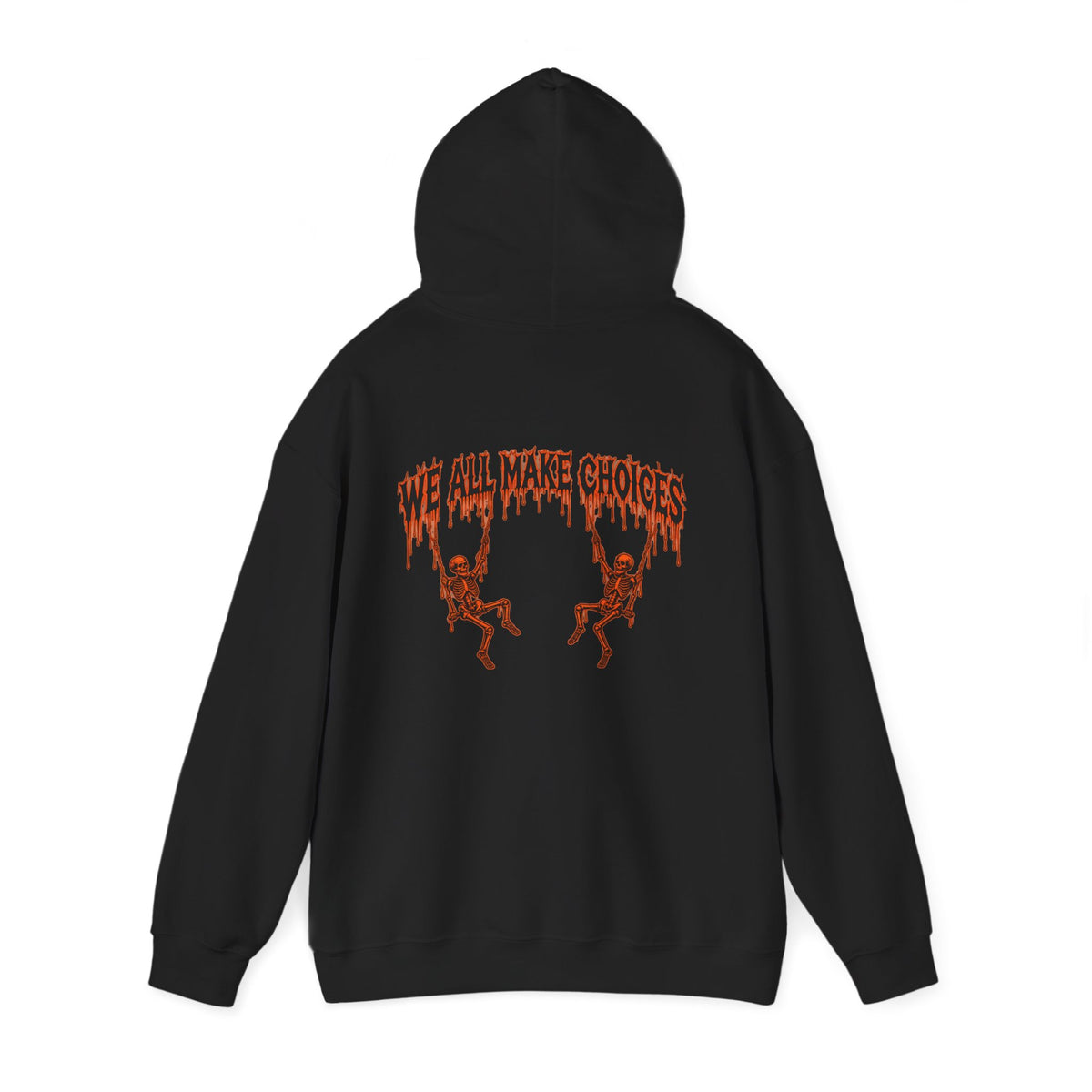 'WAMC' Dripping Skull Graphic Hoodie