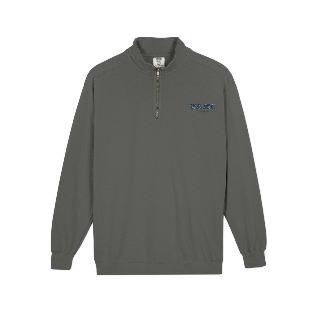 Quarter-Zip Sweatshirt — "We All Make Choices" Graphic