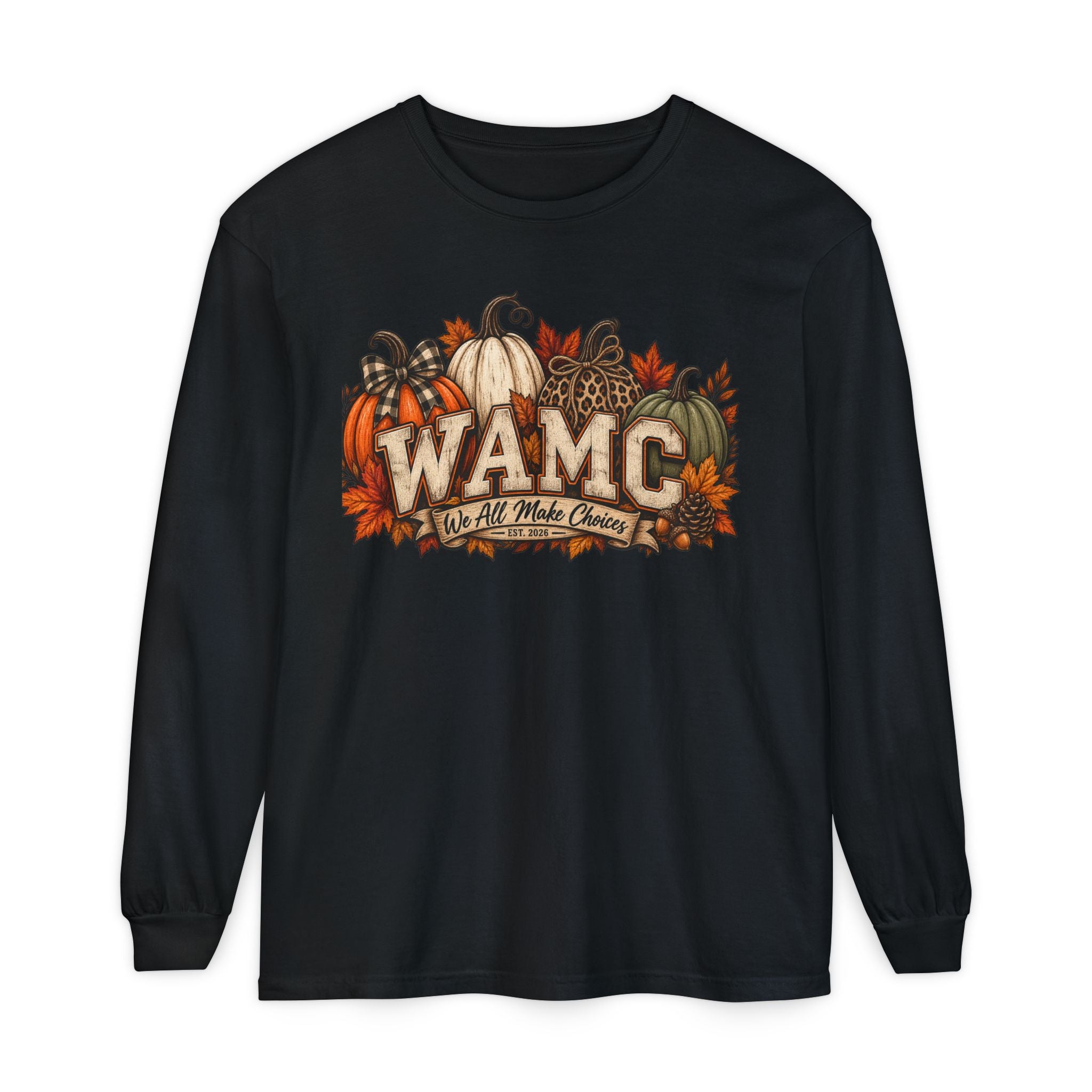 WAMC Fall Harvest Long Sleeve Tee