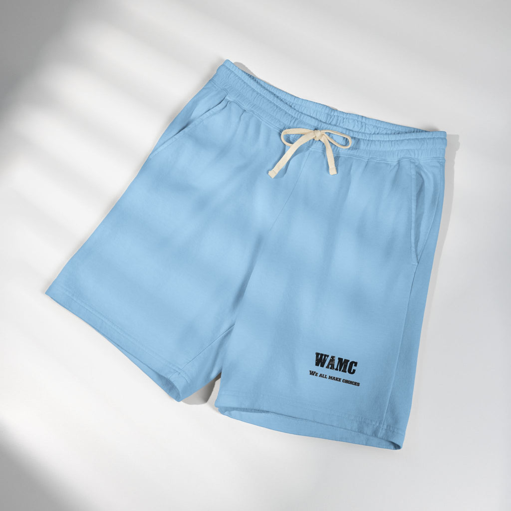 Fleece Sweat Shorts — WAMC Minimal Logo Casual Loungewear