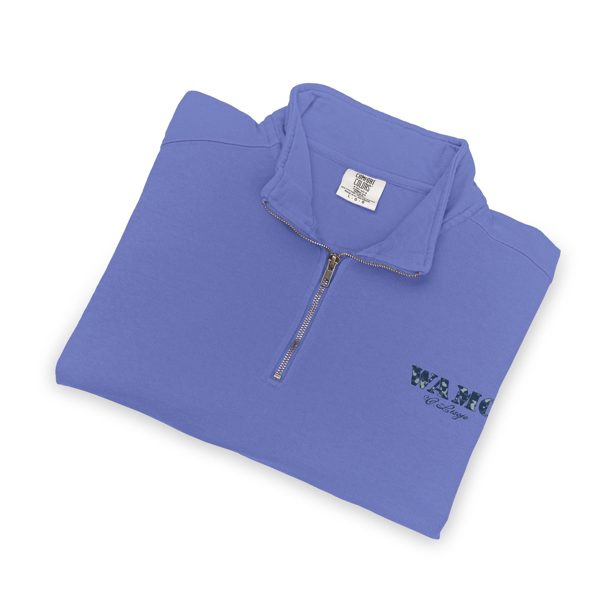 Quarter-Zip Sweatshirt — "We All Make Choices" Graphic