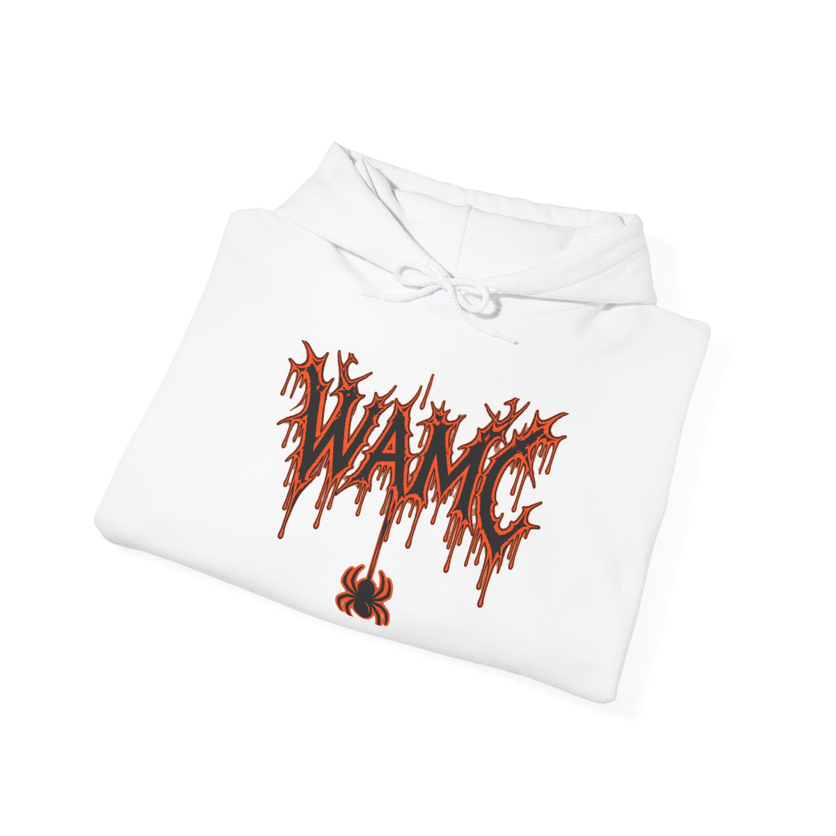 'WAMC' Dripping Skull Graphic Hoodie