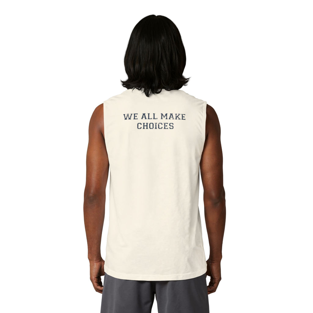 WAMC Muscle Tank — 'We All Make Choices' Graphic Tank Top