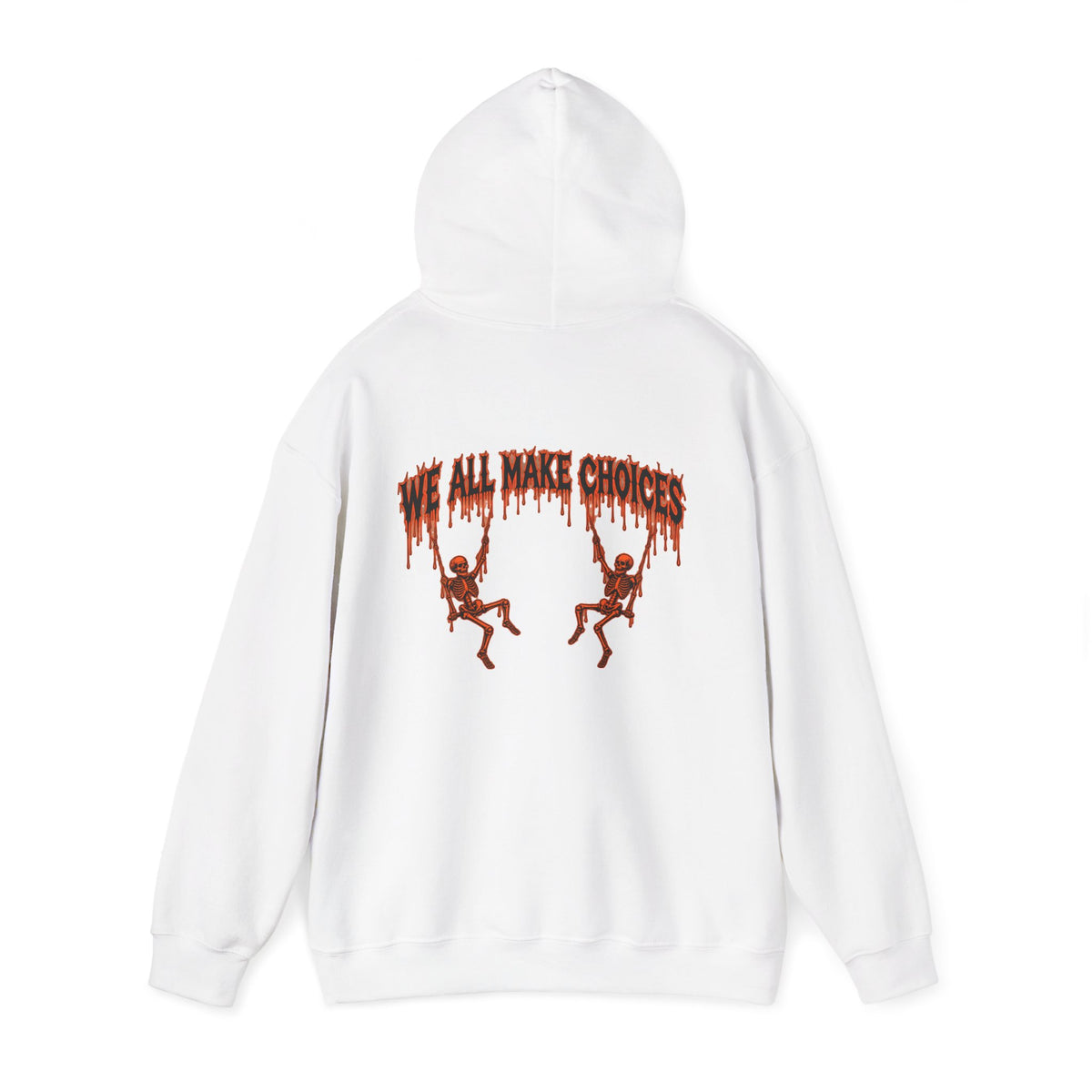 'WAMC' Dripping Skull Graphic Hoodie