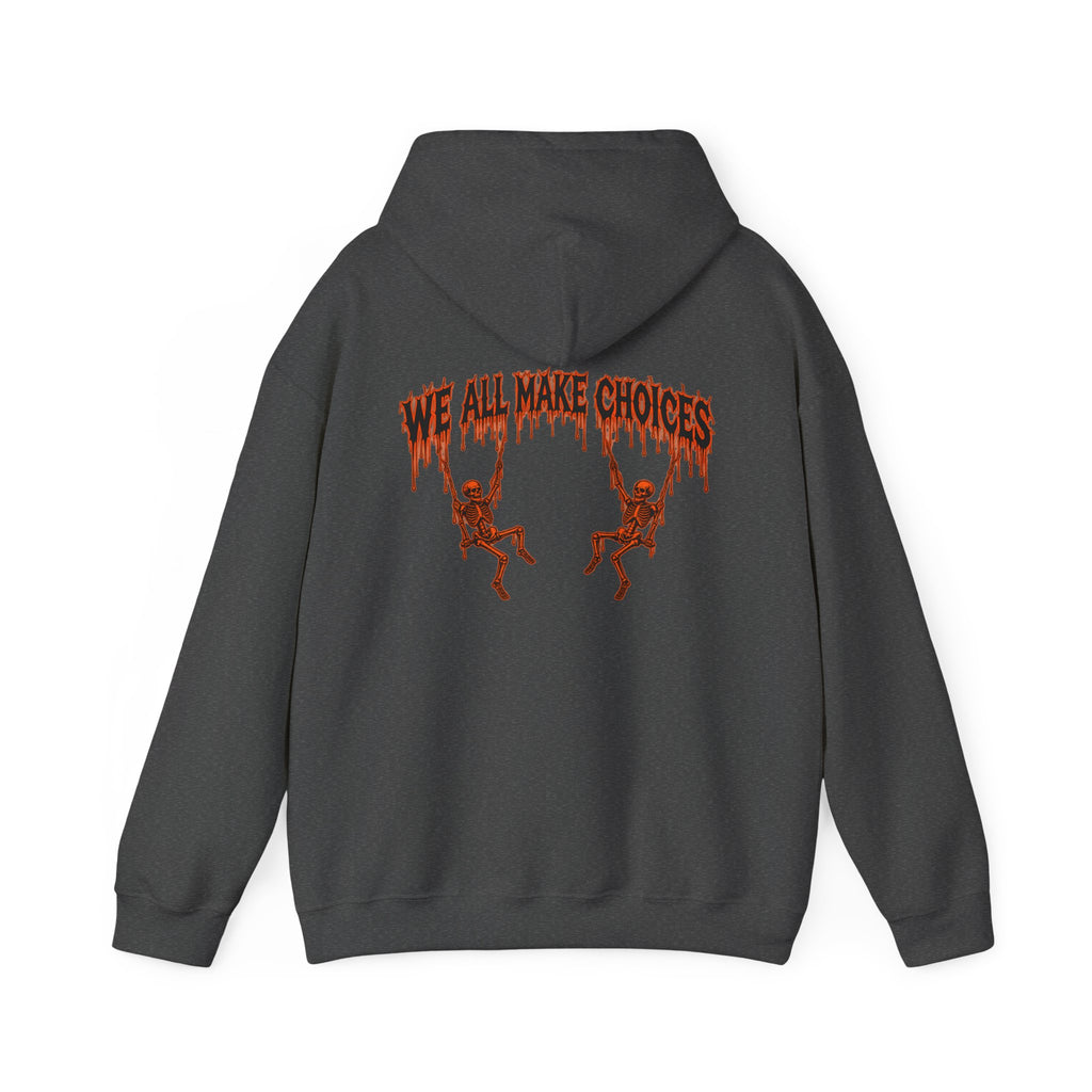 'WAMC' Dripping Skull Graphic Hoodie
