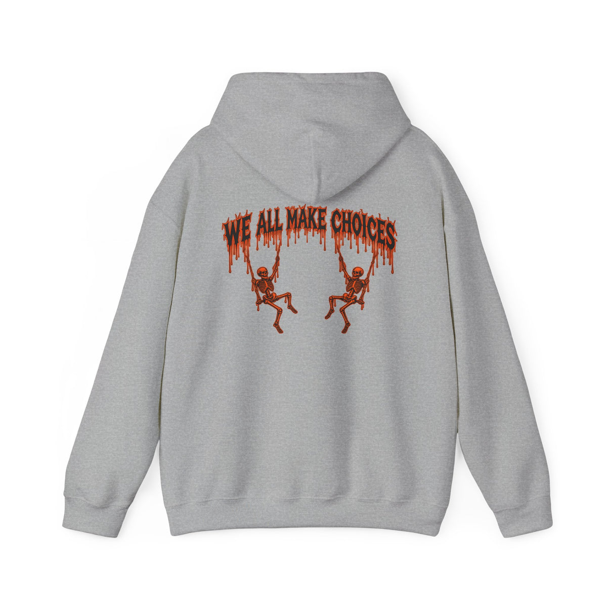'WAMC' Dripping Skull Graphic Hoodie