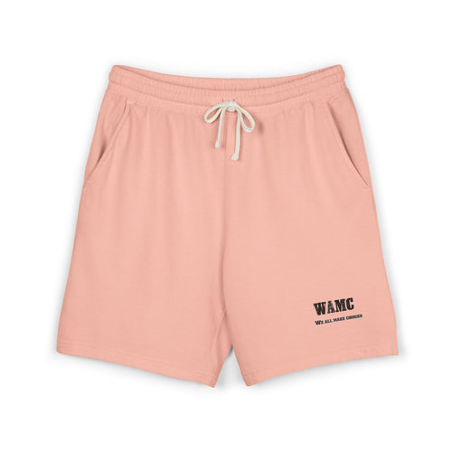 Fleece Sweat Shorts — WAMC Minimal Logo Casual Loungewear