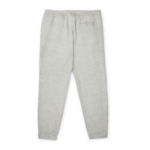 Adidas Fleece Joggers — Grey Athletic Sweatpants with WAMC Logo