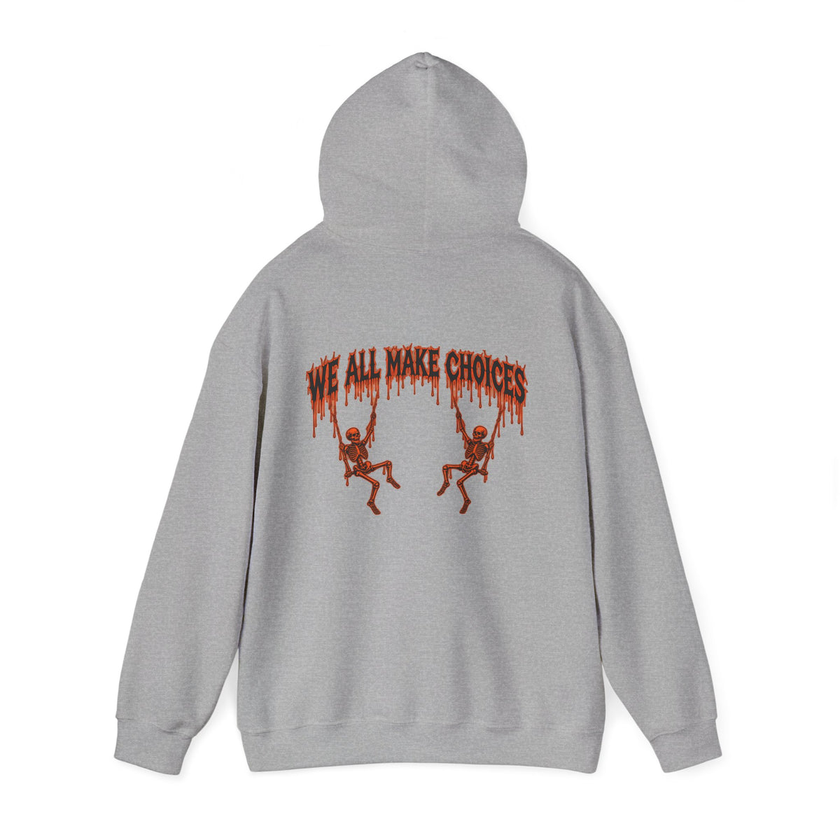 'WAMC' Dripping Skull Graphic Hoodie